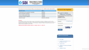 how to apply SBI Circle Based Officer Notification 2025