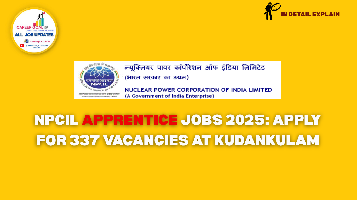 NPCIL Apprentice Jobs 2025: Apply for 358 Vacancies at Kudankulam