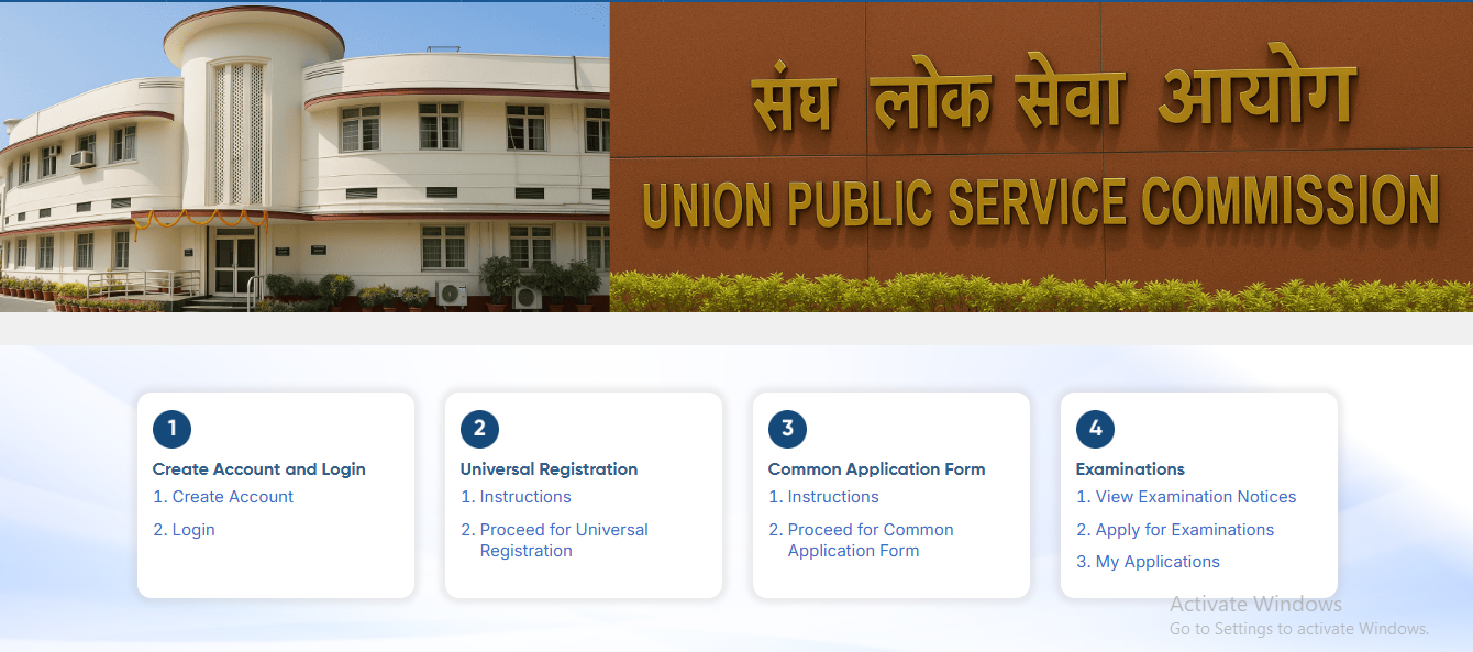 UPSC IES ISS Notification 2026 Official Poster